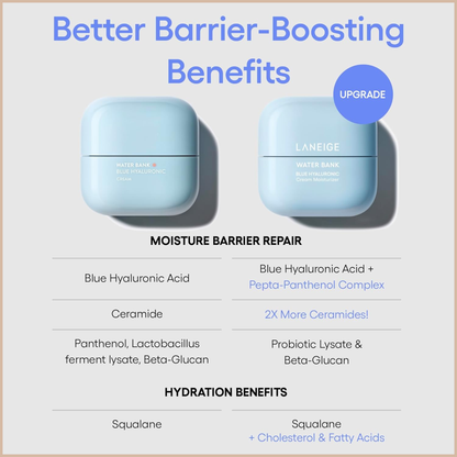 Laneige Water Bank Blue Hyaluronic Cream – Moisture Barrier Repair