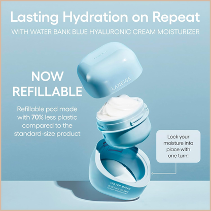 Laneige Water Bank Blue Hyaluronic Cream – Moisture Barrier Repair