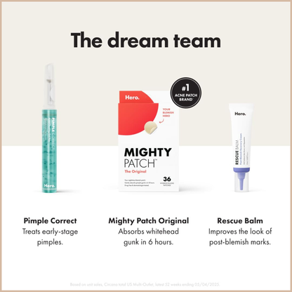 Hero Cosmetics – Mighty Patch Original Acne Pimple Patches