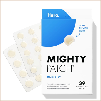 Hero Cosmetics Mighty Patch Invisible+ Daytime Hydrocolloid Acne Pimple Patches