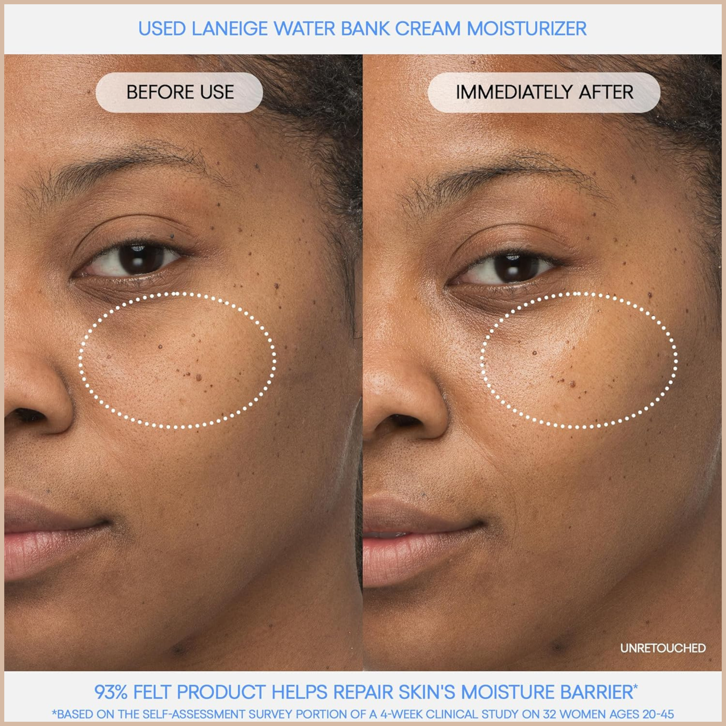 Laneige Water Bank Blue Hyaluronic Cream – Moisture Barrier Repair