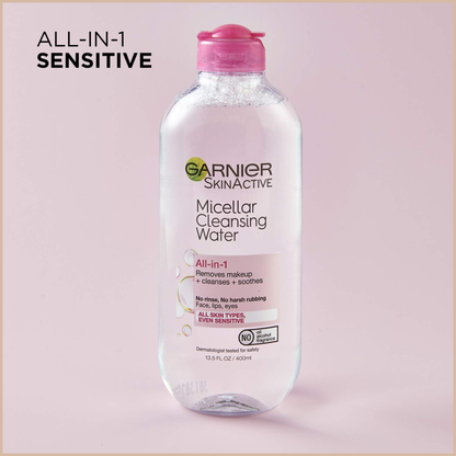 Garnier SkinActive – Micellar Cleansing Water All-in-1 Cleanser & Makeup Remover