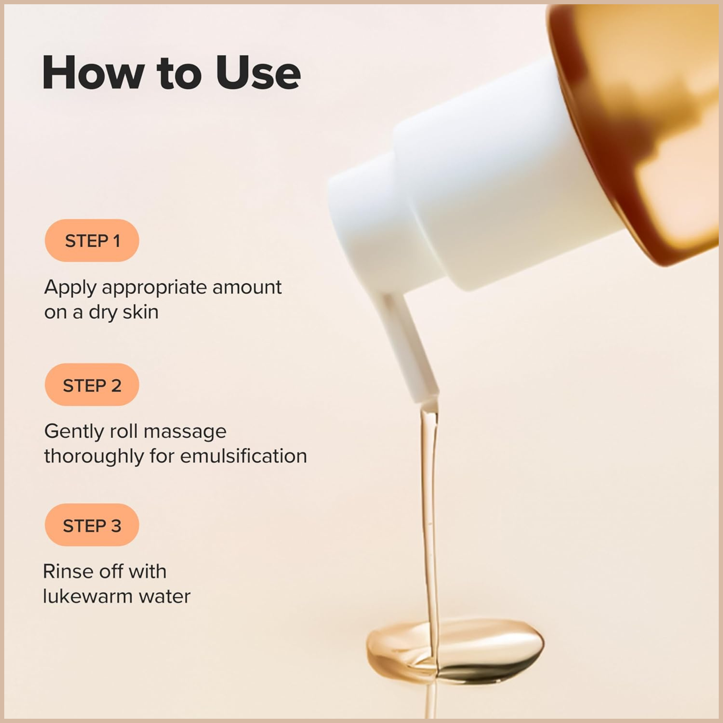 Ginseng Cleansing Oil | Lightweight Makeup-Melting Facial Oil