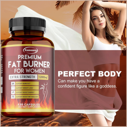 Green Tea Weight Management Capsules – Metabolism, Energy & Fat Support – 120 Count
