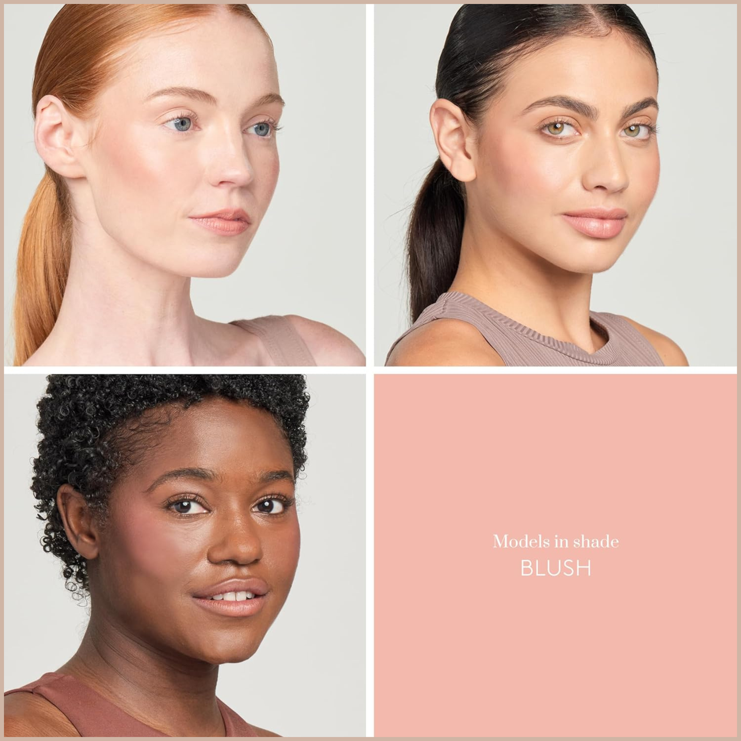Sunforgettable Total Protection Color Balm SPF 50 – Mineral Broad Spectrum Lip & Cheek Balm with Buildable Color – Blush