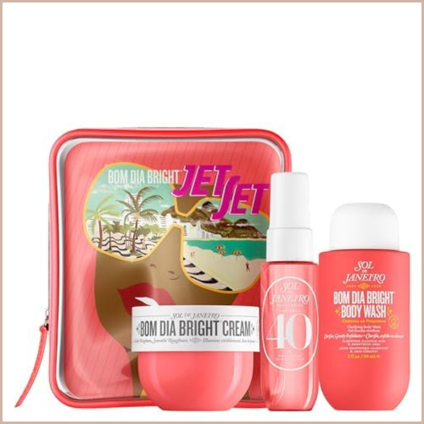Bom Dia Bright Jet Set Travel Kit