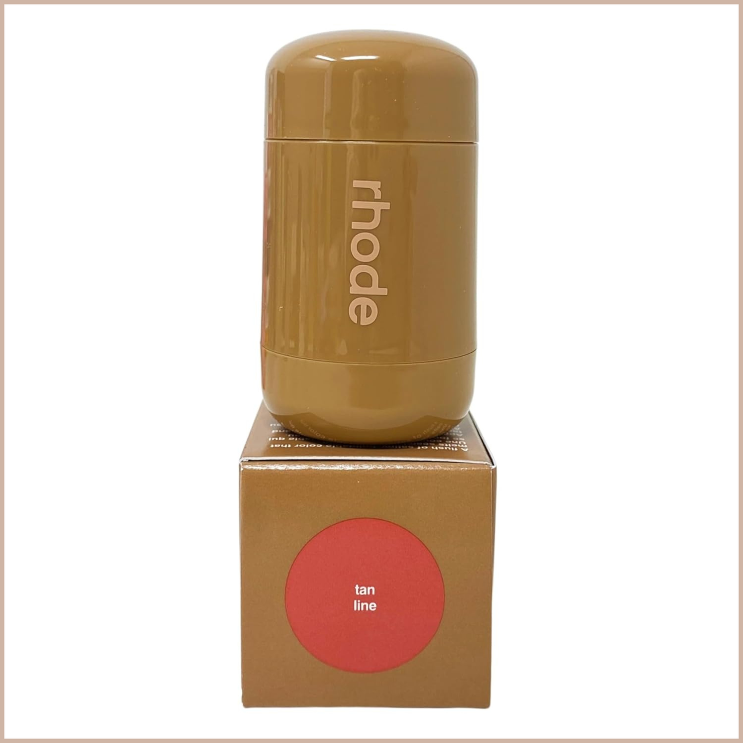 Pocket Blush Buildable Hydrating Cream Blush – Tan Line – Cream Blush Stick for Soft Glowy Cheeks
