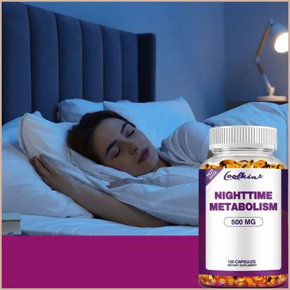 Nighttime Metabolism Capsules – Weight Management, Appetite & Metabolic Support – 120 Count