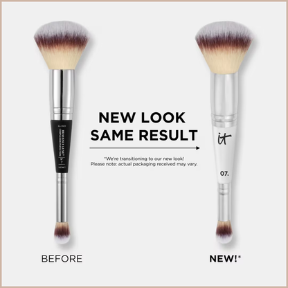 Heavenly Luxe Complexion Perfection Brush #7 – Dual-Ended Foundation & Concealer Brush