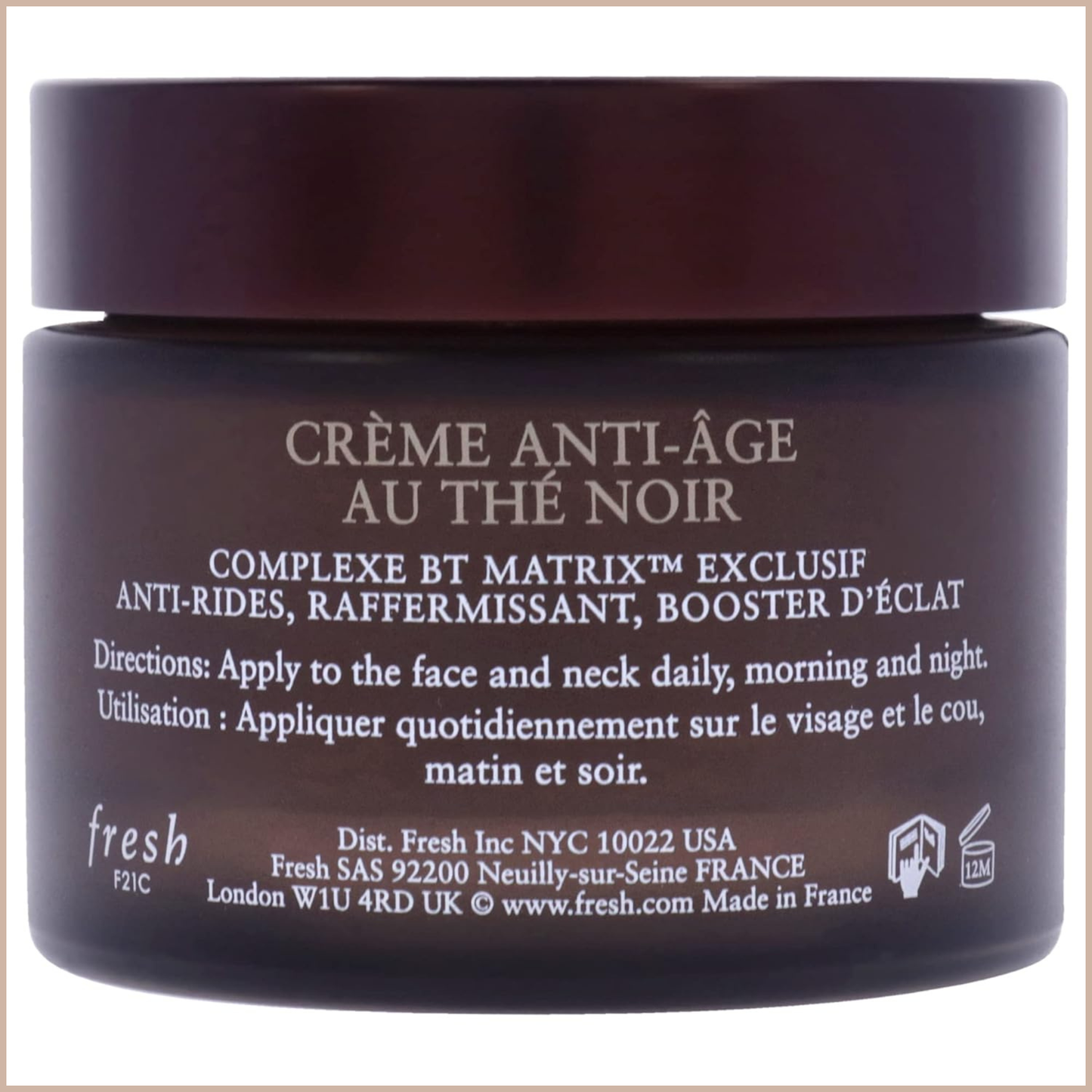 Fresh Black Tea Anti-Aging Moisturizer with Retinol-Alternative BT Matrix™