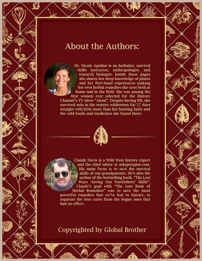 The Lost Book of Herbal Remedies II – Plant Identification & Herbal Reference Guide Book
