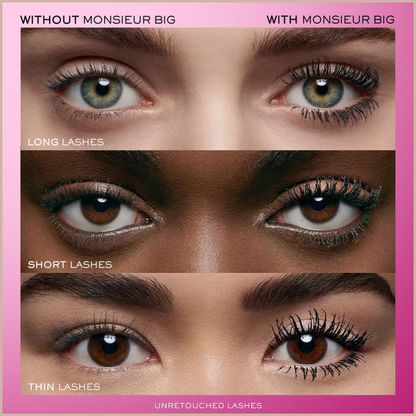 Monsieur Big Volumizing Mascara – Up to 12x Volume, 24H Wear & False-Lash Effect