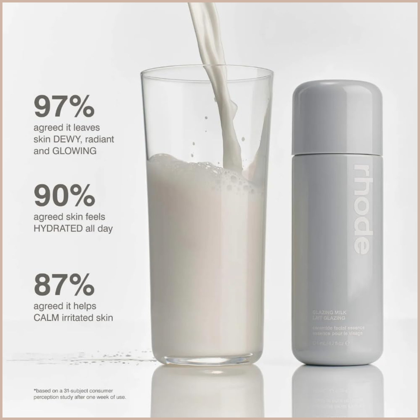 Glazing Milk – Lightweight Ceramide Facial Essence for Hydration, Barrier Support & Glowy Skin