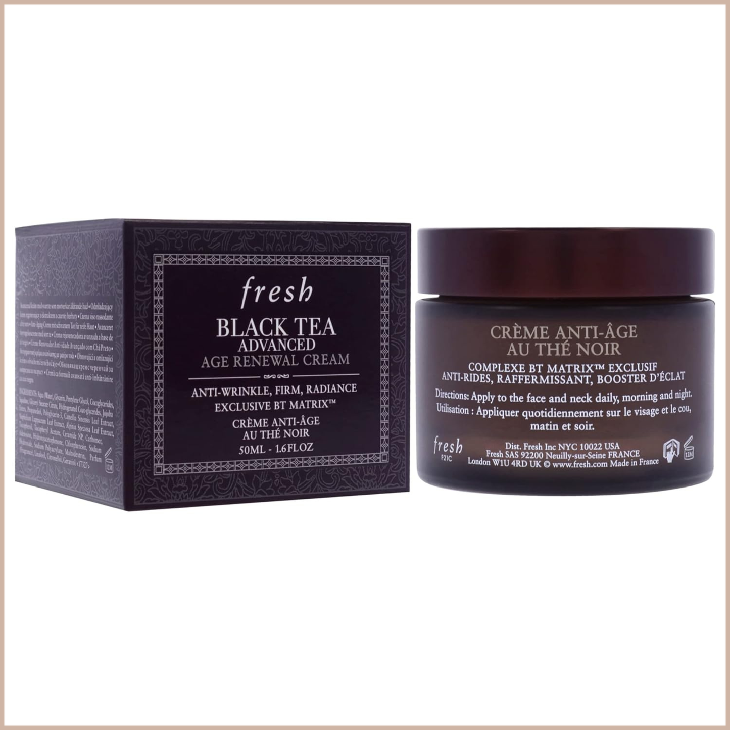 Fresh Black Tea Anti-Aging Moisturizer with Retinol-Alternative BT Matrix™