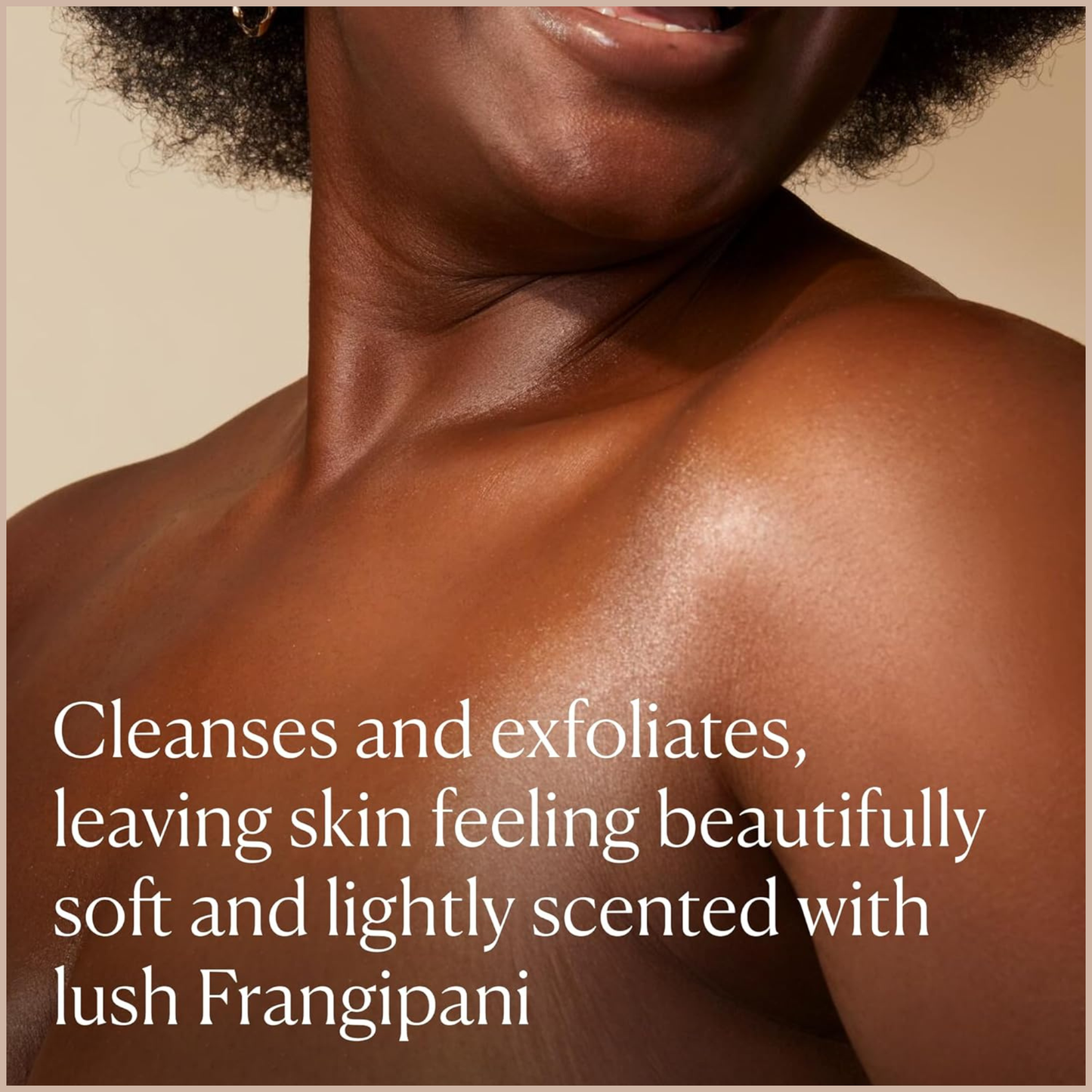 Frangipani Monoi Salt Glow Body Scrub – Tropical Body Polish with Mineral-Rich Salts, Hibiscus & Monoi Oil – 490g