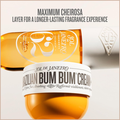Brazilian Bum Bum Cream – Visibly Firming Body Cream with Cheirosa 62 Pistachio & Salted Caramel Scent