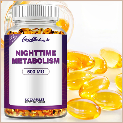 Nighttime Metabolism Capsules – Weight Management, Appetite & Metabolic Support – 120 Count
