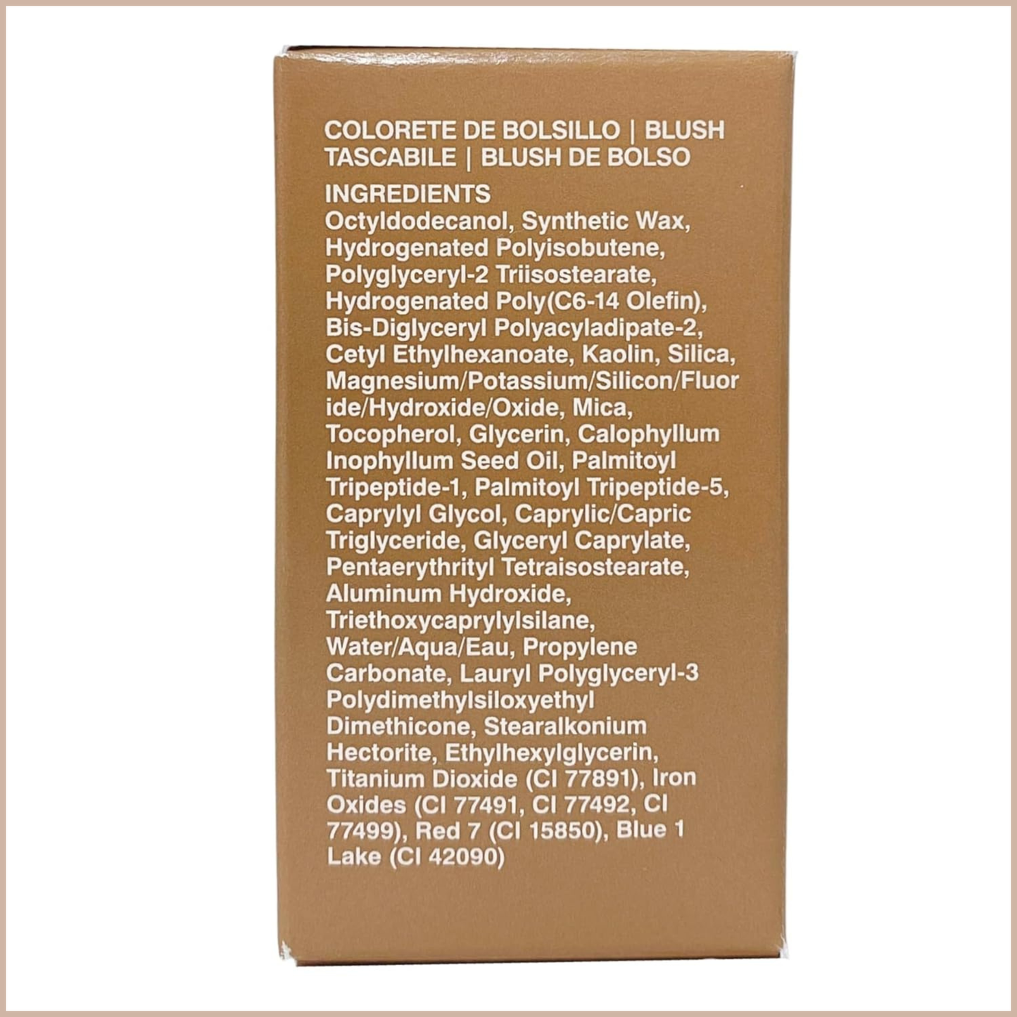 Pocket Blush Buildable Hydrating Cream Blush – Tan Line – Cream Blush Stick for Soft Glowy Cheeks