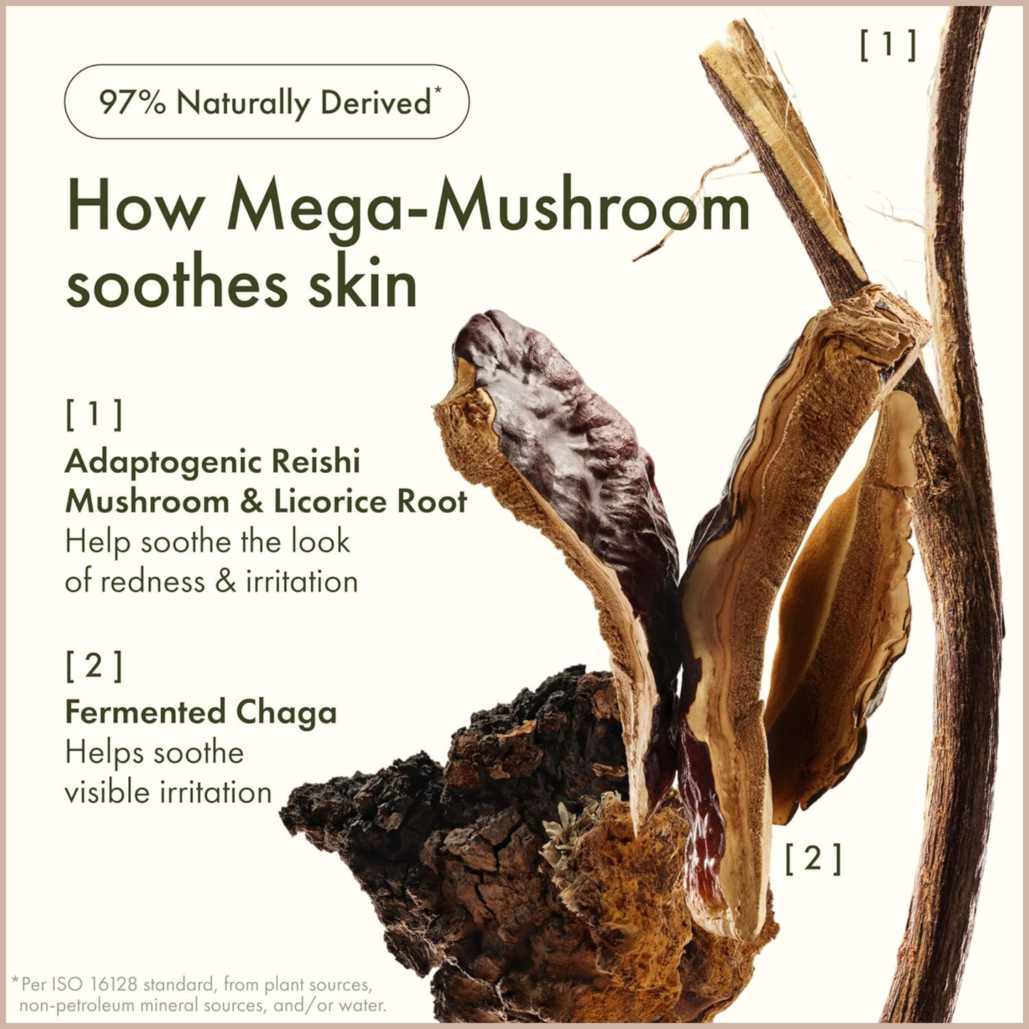 Mega-Mushroom Soothing Treatment Lotion – Lightweight Hydrating Lotion with Reishi Mushroom for Sensitive Skin