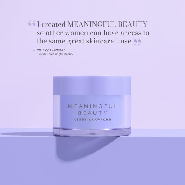 Meaningful Beauty Age Recovery Night Crème with Retinol – Overnight Anti-Aging Moisturizer with Melon Extract & Hexapeptide-9