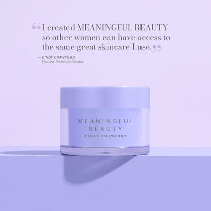 Meaningful Beauty Age Recovery Night Crème with Retinol – Overnight Anti-Aging Moisturizer with Melon Extract & Hexapeptide-9