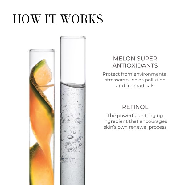 Meaningful Beauty Age Recovery Night Crème with Retinol – Overnight Anti-Aging Moisturizer with Melon Extract & Hexapeptide-9