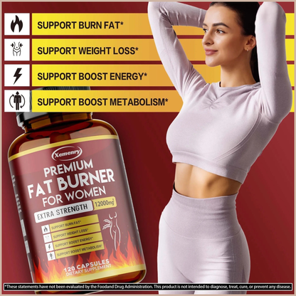 Green Tea Weight Management Capsules – Metabolism, Energy & Fat Support – 120 Count