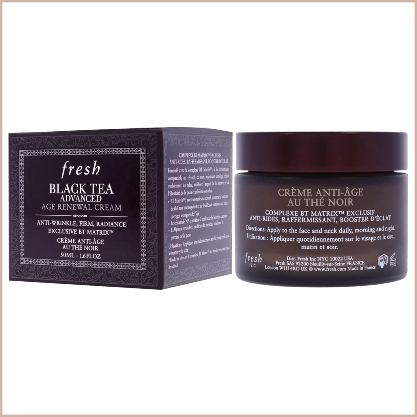Fresh Black Tea Anti-Aging Moisturizer with Retinol-Alternative BT Matrix™