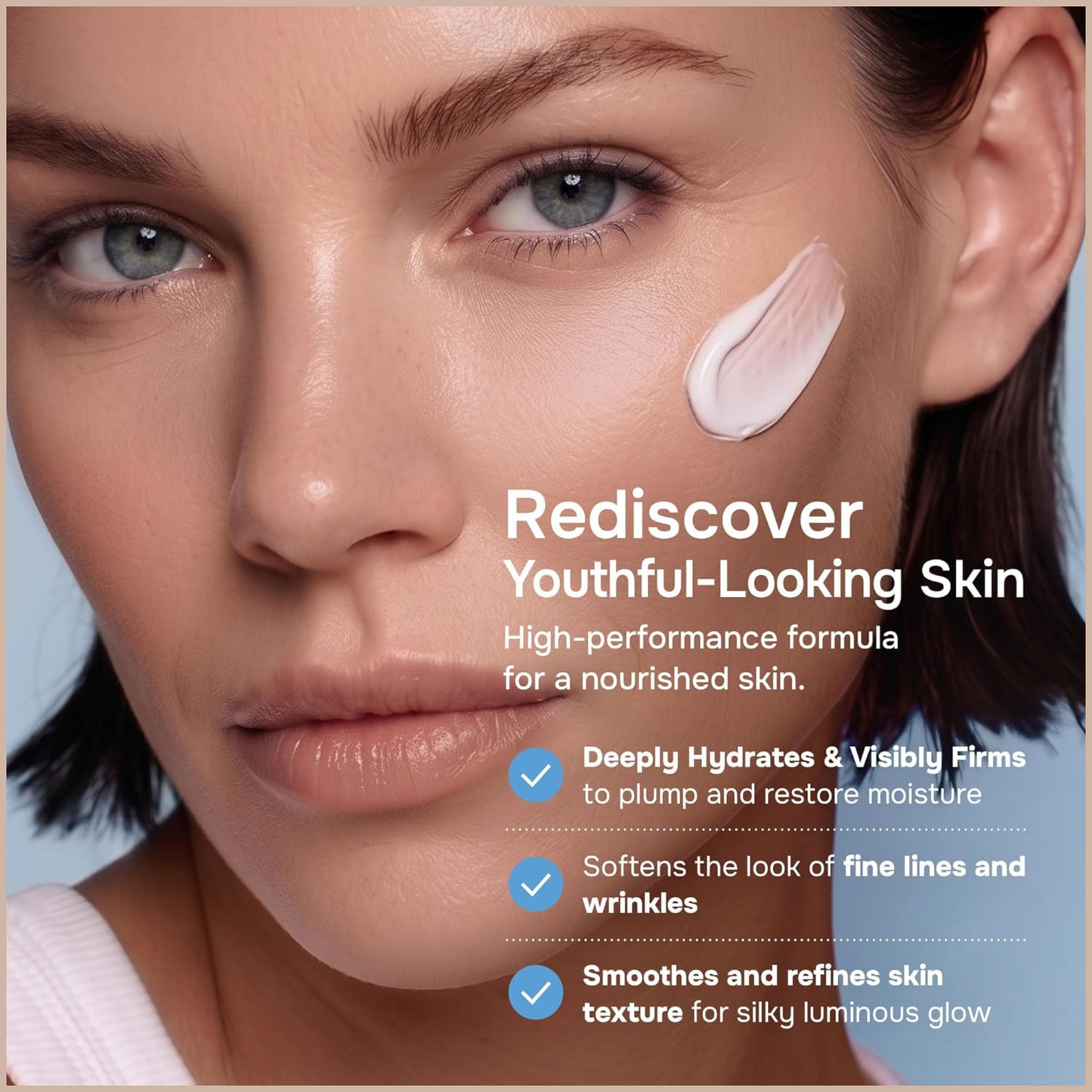 Anti-Aging Face Moisturizer with Retinol, Collagen & Hyaluronic Acid – Firming Hydrating Face & Neck Cream – 1.7 fl oz