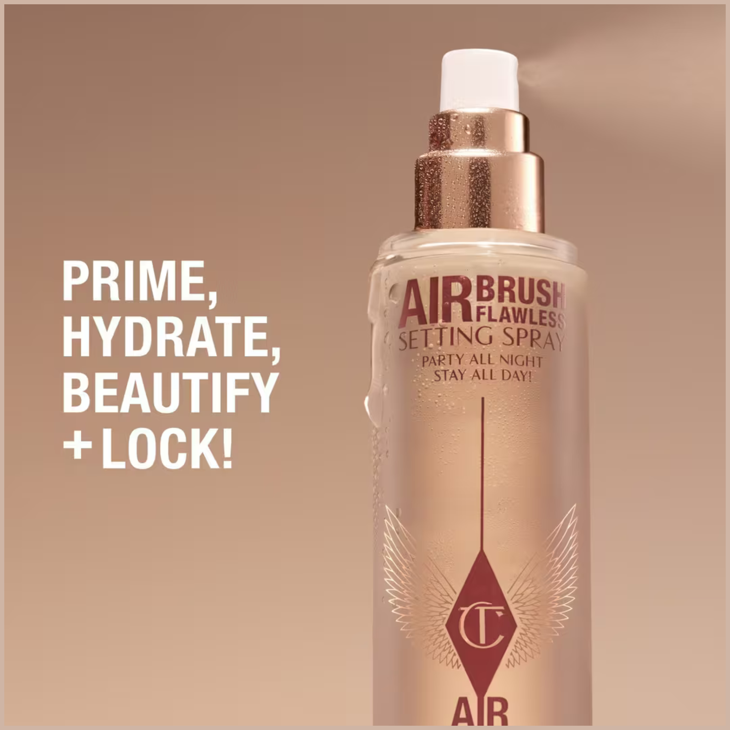 Airbrush Flawless Hydrating & Waterproof Setting Spray – 16HR Makeup Hold, Pore-Blurring Finish & Lightweight Mist