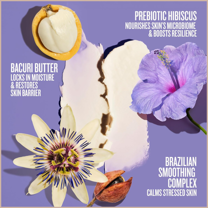Delícia Drench Body Butter – Deep Moisture Body Cream with Bacuri Butter, Prebiotic Hibiscus & Cheirosa 59 Scent