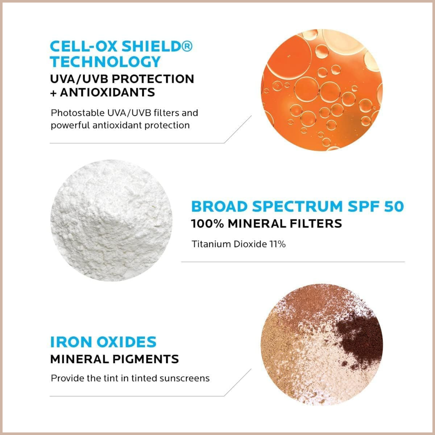 Anthelios Ultra-Light Mineral Sunscreen SPF 40 – Tinted Broad Spectrum Face Sunscreen with Titanium Dioxide, Oil-Free Matte Finish - Tinted