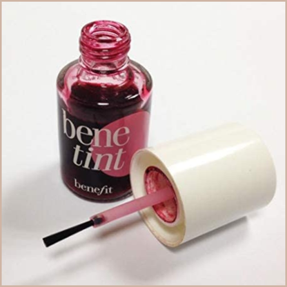 Benetint Liquid Lip & Cheek Stain – Longwearing Sheer Tint for Natural Color - Red - Benetint