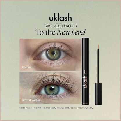 UKLASH Eyelash Growth Serum – Vegan Lash Serum for Longer, Fuller & Healthier-Looking Lashes