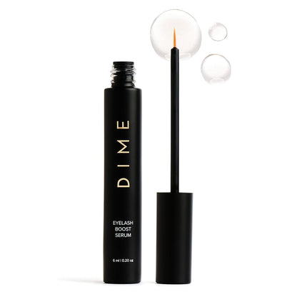 DIME Beauty Eyelash Boost Serum – Prostaglandin-Free Lash Serum with Peptides & Amino Acids for Longer, Thicker & Healthier-Looking Lashes – 0.20 oz / 6ml