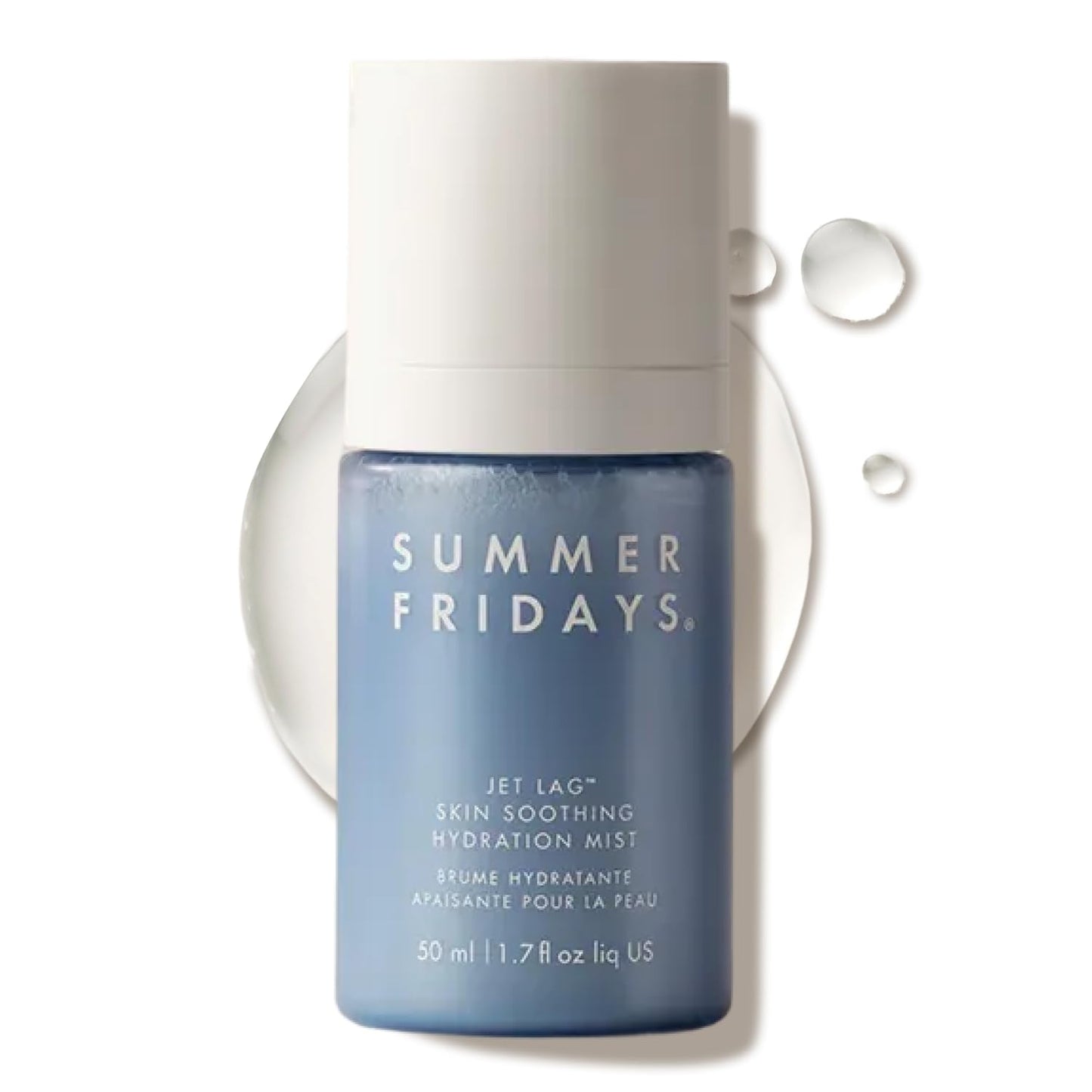 Summer Fridays Jet Lag Skin Soothing Hydration Face Mist – Ultra-Fine Hydrating Facial Spray for Dewy, Glowing Skin – 1.7 fl oz