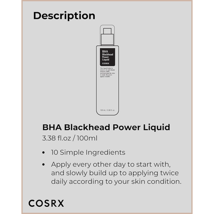 BHA Blackhead Power Liquid | Gentle Exfoliating Treatment