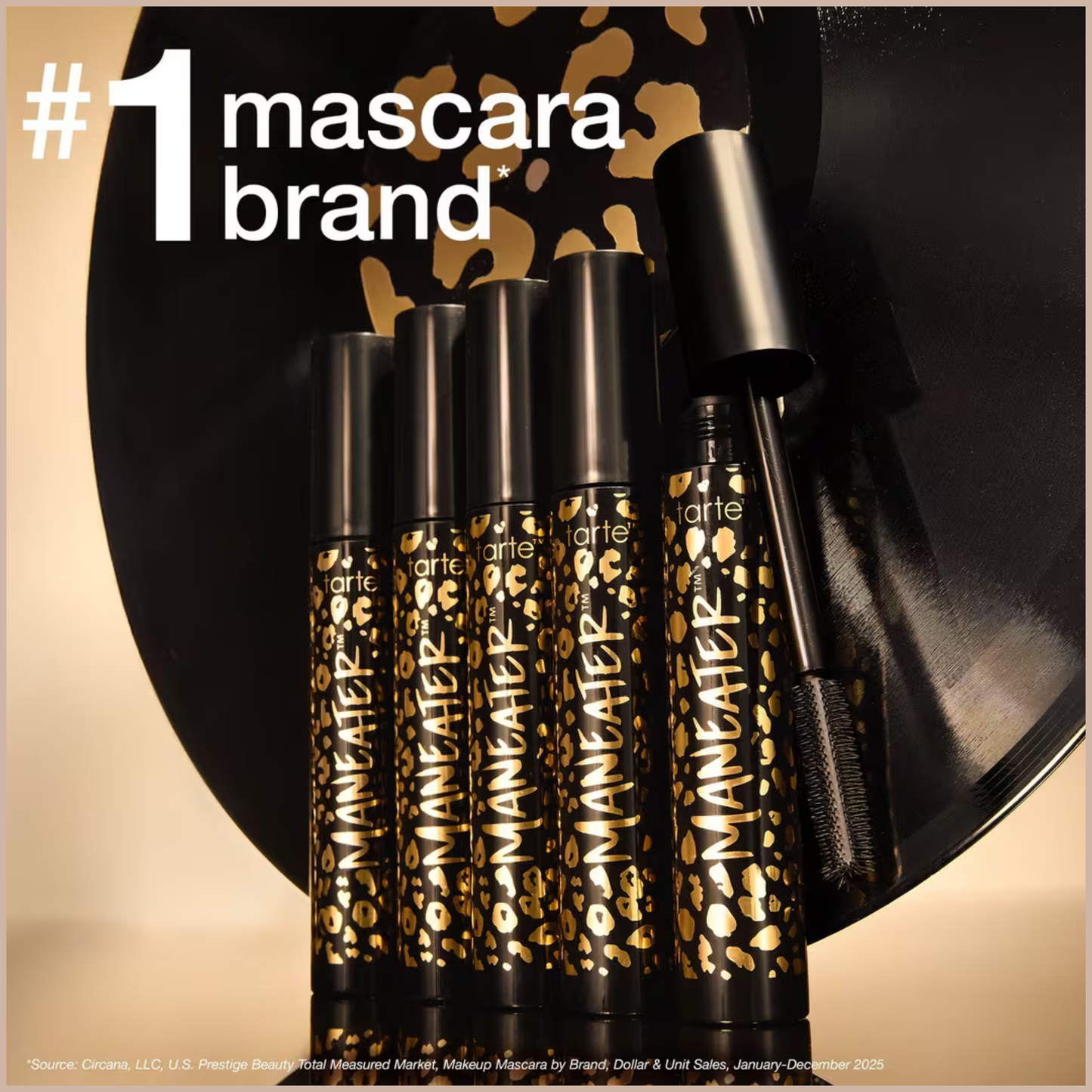 Maneater Volumizing Mascara – 16HR Wear, Length, Volume & Curl - Black