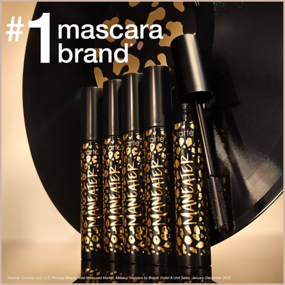 Maneater Volumizing Mascara – 16HR Wear, Length, Volume & Curl - Black