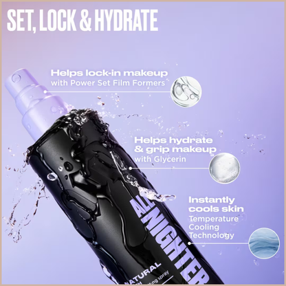 All Nighter Waterproof Makeup Setting Spray – 24HR Wear, Natural Finish & Ultra-Fine Mist