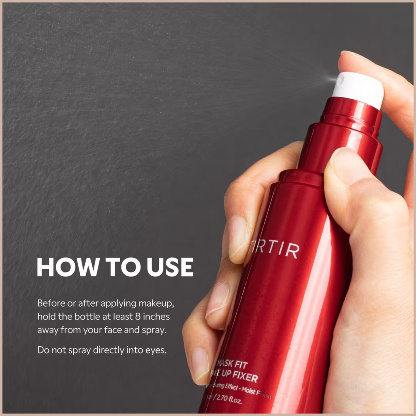 Mask Fit Make Up Fixer – 24HR Makeup Setting Spray, Oil Control & Soft-Focus Finish