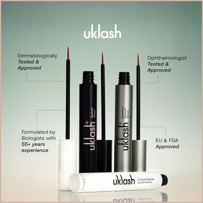 UKLASH Eyelash Growth Serum – Vegan Lash Serum for Longer, Fuller & Healthier-Looking Lashes