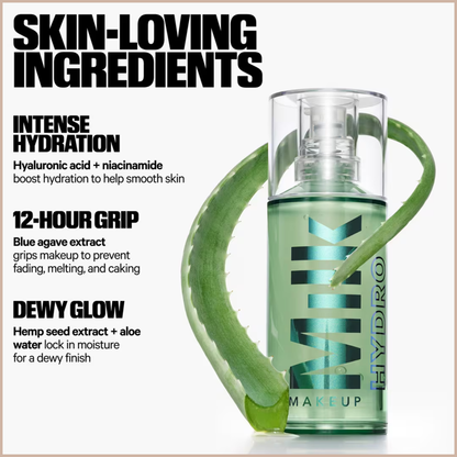 Hydro Grip Hydrating Makeup Primer – 12HR Makeup Grip with Hyaluronic Acid & Niacinamide