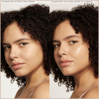 Watermelon Niacinamide Dew Drops – Korean Hydrating Glow Serum, Primer & Liquid Highlighter with Hyaluronic Acid – 40ml
