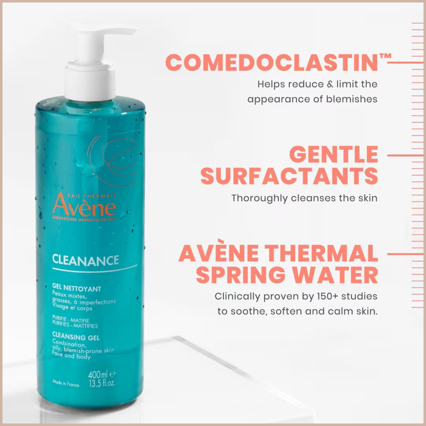 Cleanance Cleansing Gel – Daily Face & Body Cleanser for Oily, Blemish-Prone & Sensitive Skin