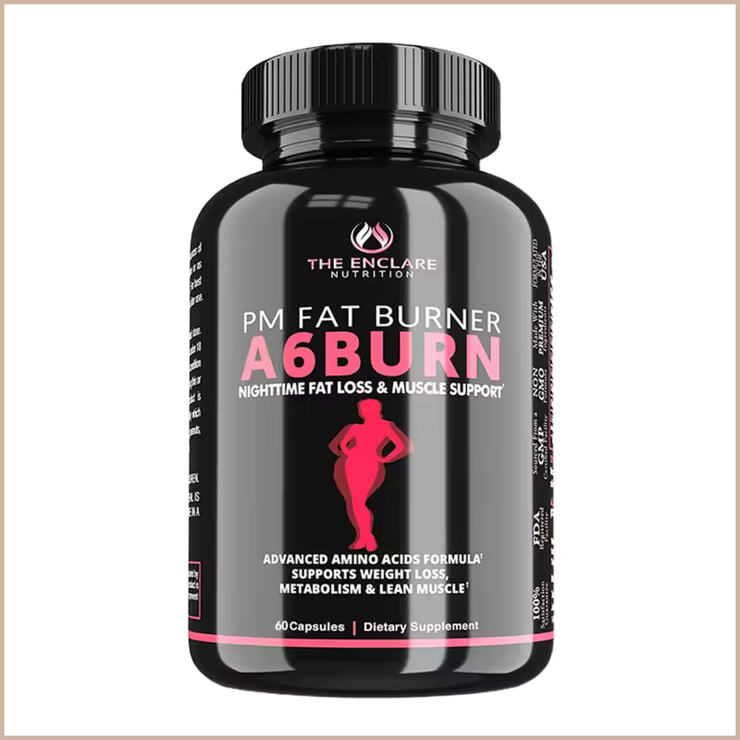 Fat Burner, Weight Loss Supplement, Healthy Weight Loss, Burn Belly Fat, Nutritional Supplement for Sleep Aid, 60 Count