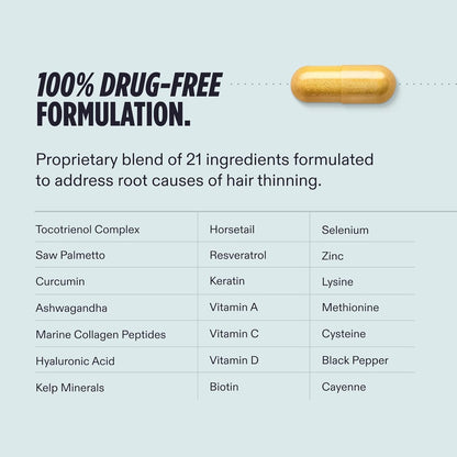 Nutrafol Men’s Hair Growth Supplements – 1-Month Supply for Visibly Thicker Hair & Improved Scalp Coverage