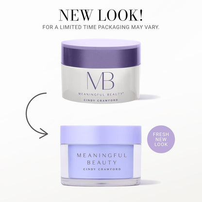 Meaningful Beauty Age Recovery Night Crème with Retinol – Overnight Anti-Aging Moisturizer with Melon Extract & Hexapeptide-9