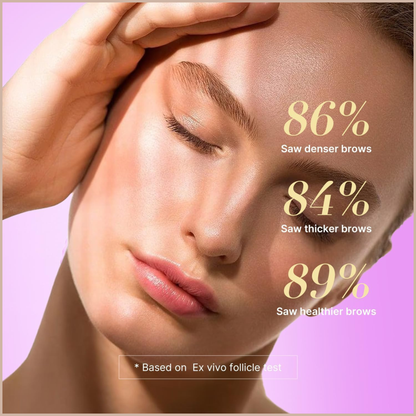 Eyebrow Growth Serum – Advanced Brow Enhancing Serum for Longer, Fuller & Thicker-Looking Eyebrows – 3ml
