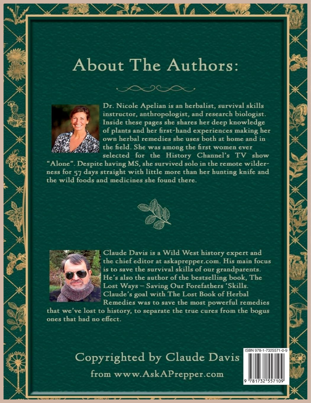 The Lost Book of Herbal Remedies – Plant Identification & Natural Remedies Guide Book